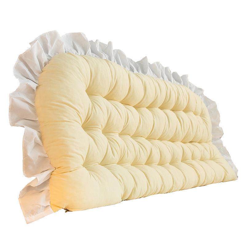 米黄 床头靠垫ins风靠枕床上薄款软包防撞大靠背榻榻米靠枕护腰,淘宝优惠券,粉丝福利购,淘宝优惠卷