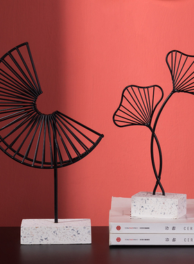 创意欧式轻奢简约摆件家居饰品玄关酒柜装饰办公桌面小摆设工艺品