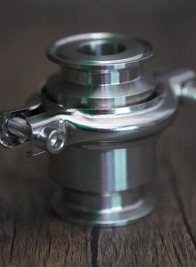 304卫生级不锈钢快装止回阀快开止回阀卡箍式止回阀止逆阀19-38