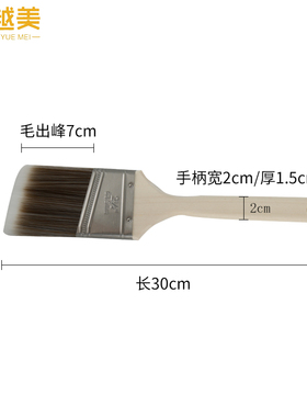 滚筒刷磨尖丝贴壁纸墙纸工具毛刷加厚软毛平板清洁涂料乳胶油漆刷
