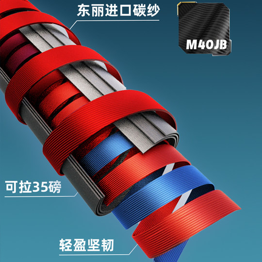 川崎螺纹钢羽毛球拍138暴力进攻型4U全碳素高磅训练进阶正品旗舰