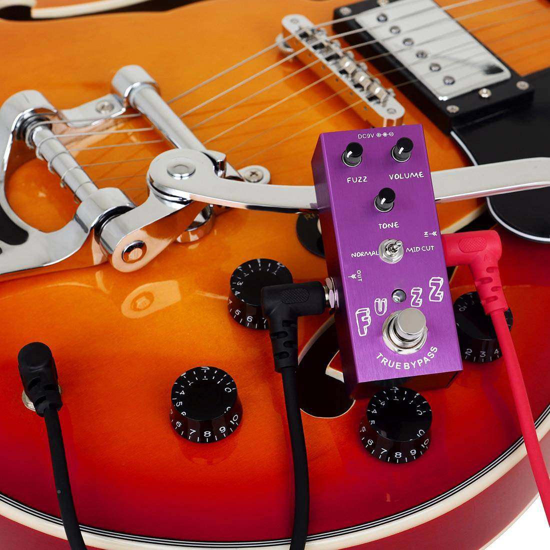 热销FUZZ电吉他MCQ效果法兹器单块效果器式AN12便携你效迷果器,淘宝优惠券,粉丝福利购,淘宝优惠卷