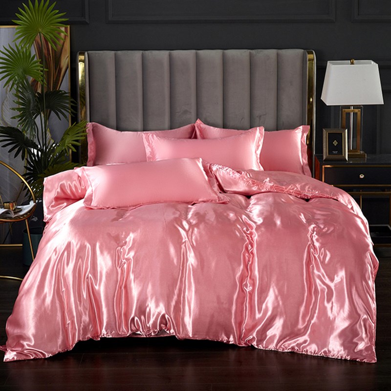 现货Rayo Beddig Sets Luury Sati Beddig Kit Duvet ver Sets Q - 图1