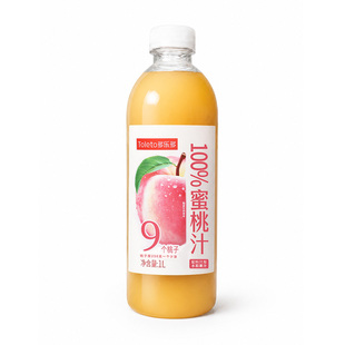 多乐多蜜桃汁饮料1L*1瓶