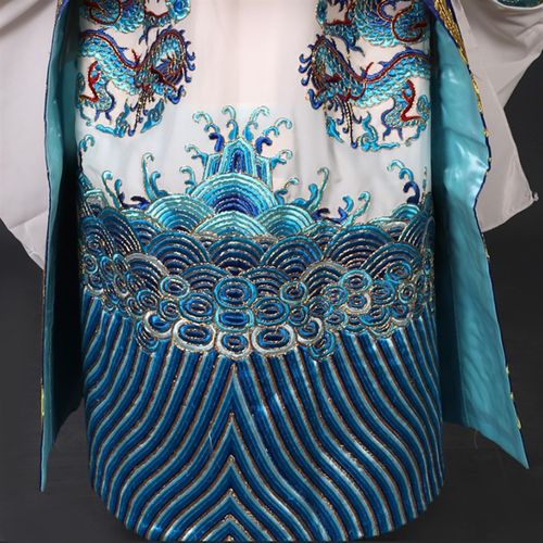 速发梨园舞装京越剧戏曲童童小孩戏台演出服装老生蟒袍 男蟒儿儿 - 图3