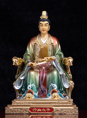 速发常铜彩绘常仙太爷全仙太奶北东仙家家用摆件室内四大家族神像