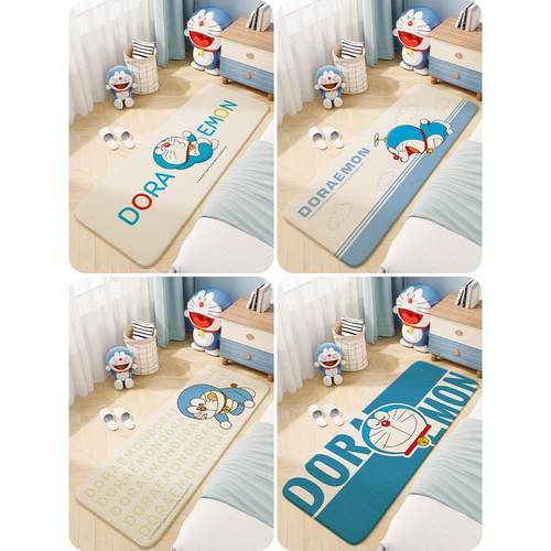 哆啦A梦地垫卧室床边毯毛毯日式儿童房间地毯客厅2025新款床前毯 - 图3