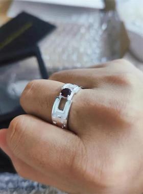 《偷星九月天》黑皇星与白皇星情侣对戒动漫周边二次元原创戒指环