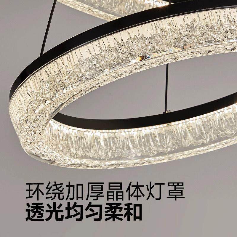 客厅吊灯现代简约2025年新款家用意式极简圆形高级感护眼灯具北欧,淘宝优惠券,粉丝福利购,淘宝优惠卷