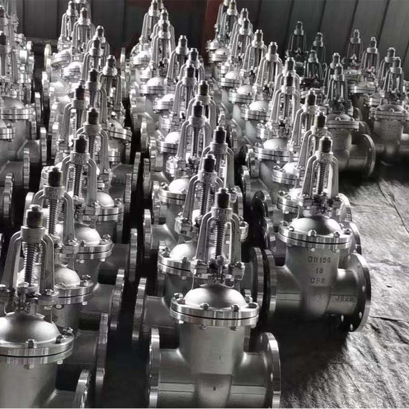 304/316L不锈钢法兰闸阀Z41vW-16P耐高温蒸汽船用闸阀 DN25 50 10 - 图2