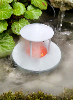 深水鱼缸造雾器水陆缸起雾器w烟雾器景观水雾器雾化加湿水景喷雾