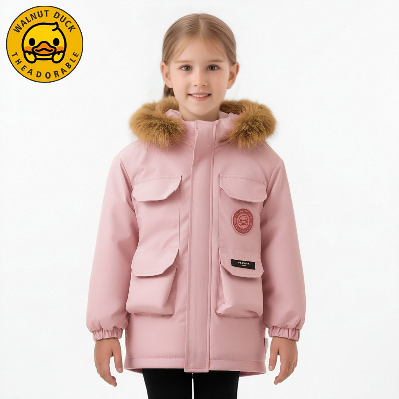 【吉娜专属】【顾奈】小黄鸭儿童加绒棉服中长款加厚外套XT929,淘宝优惠券,粉丝福利购,淘宝优惠卷