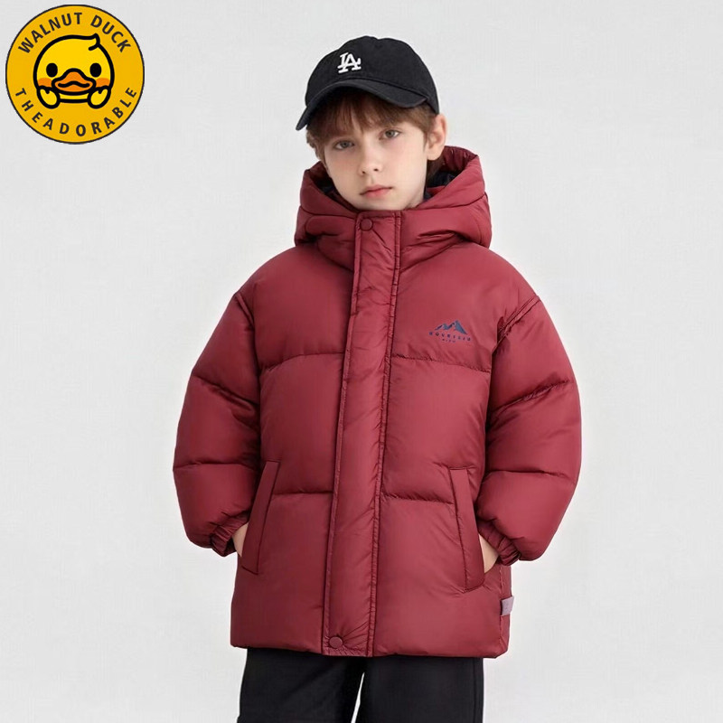 小黄鸭冬装儿童保暖羽绒服新款中大童冬季加厚连帽外套XT900-XYY,淘宝优惠券,粉丝福利购,淘宝优惠卷