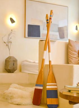 Ybox外国盒子实木现代风格家居装饰/覆古海洋风格桨装饰品设计感