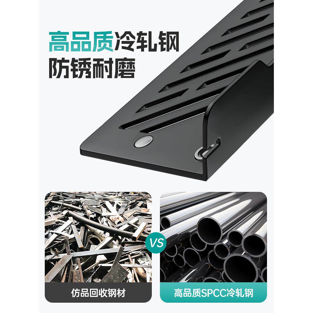 Simple computer host bracket mobile base removable desktop chassis rack heightened fixed tray bracket