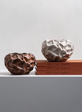 Dnnni蘑菇人创意摆件高级感小众软装艺术品玄关柜客餐厅高端极简