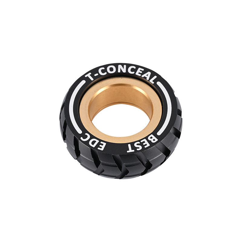 Black technology mechanic EDC magnetic ring creative spin