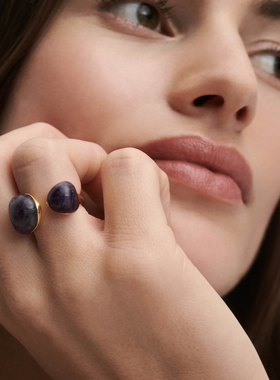 PDPAOLA海豚造型个性饰品戒指