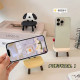 Creative chair desktop mobile phone tablet holder