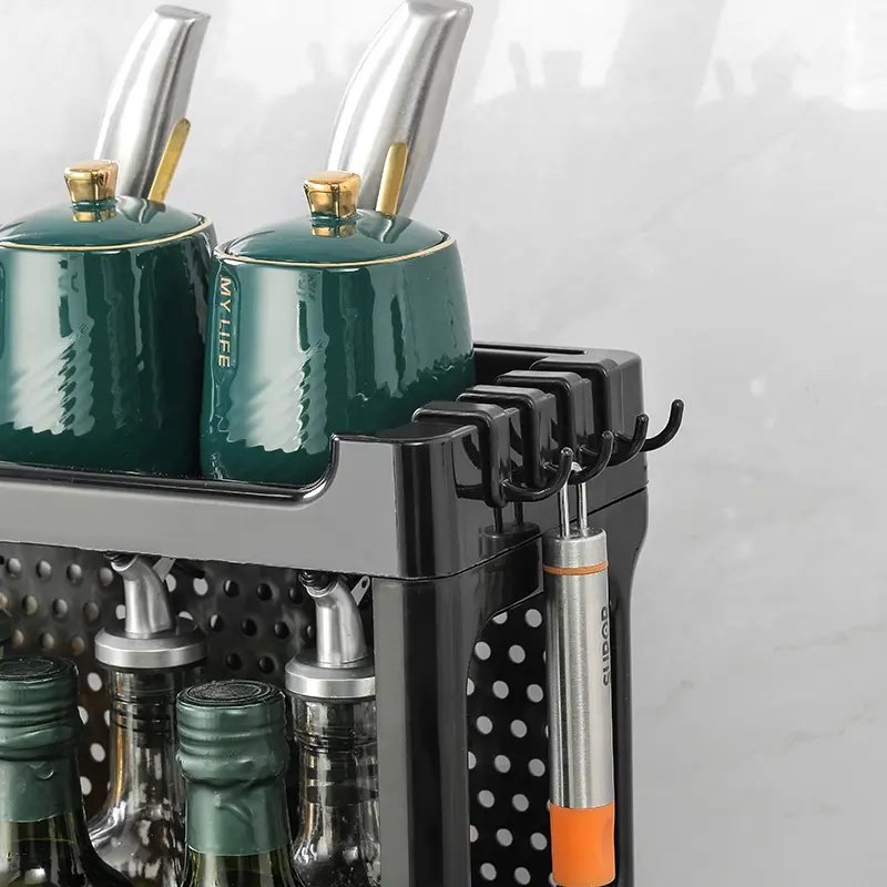 调料架厨房置物架家用多收纳架多层刀架台面收纳免打孔储物架架子,淘宝优惠券,粉丝福利购,淘宝优惠卷