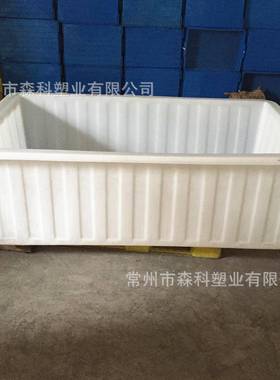 1500L推布车方桶印染布车方箱滚塑牛筋塑料箱布草车方箱