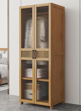 衣柜组合出租屋简易经济型实木耐用宿舍收纳组装家用卧室挂衣柜