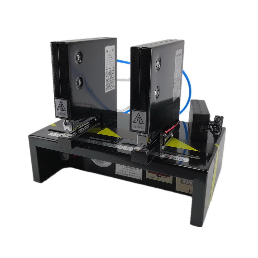 45-page double-head touch-controlled pneumatic automatic stapler