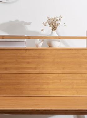 桌面书架收纳置物架实木创意简易飘窗整理架桌上学生儿童小型书柜