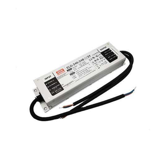 明纬ELG-240-48B-3Y240W48V0-5A恒流恒压输出三合一调光IP67电源 - 图3