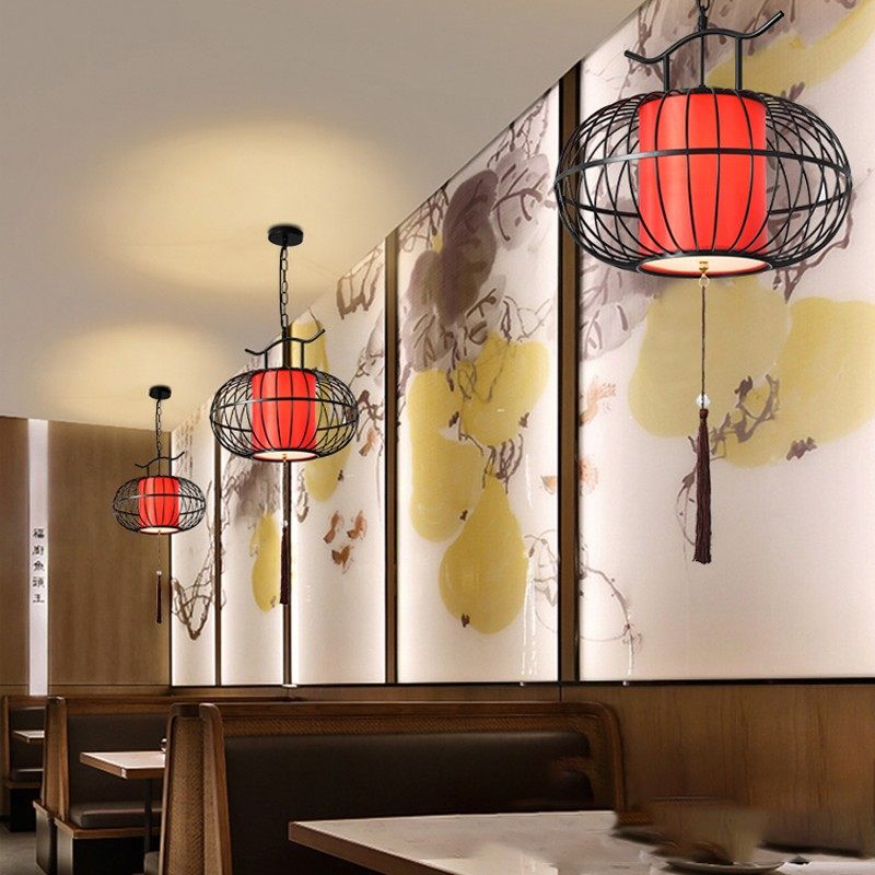 新火锅店吊灯铁艺咖啡厅阳台灯仿古鸟笼会所过道灯笼,淘宝优惠券,粉丝福利购,淘宝优惠卷