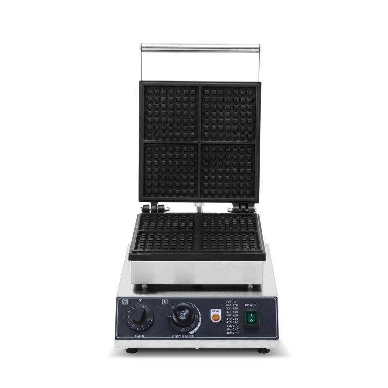 华夫饼机器商用电热正方形四片小格子华夫炉四格方形比利时松饼机,淘宝优惠券,粉丝福利购,淘宝优惠卷