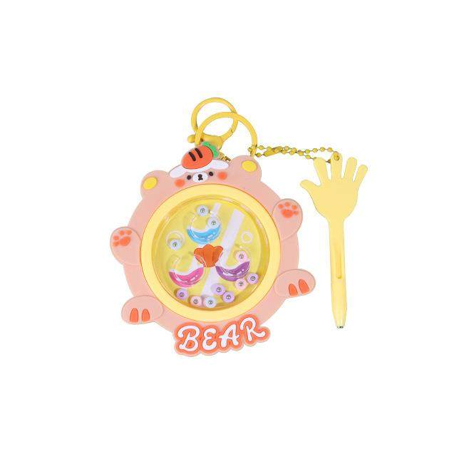 热卖走珠磁吸钢珠画板钥匙扣趣味解压益智小玩具掌上迷你小游戏,淘宝优惠券,粉丝福利购,淘宝优惠卷