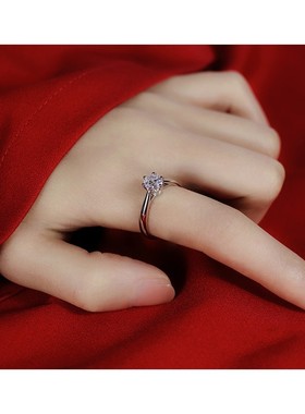 婚戒对戒结婚一对婚礼戒指订婚仿真假钻戒求婚道具现场仪式用交换