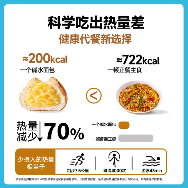 Three squirrels_Alkaline water bread bat minus