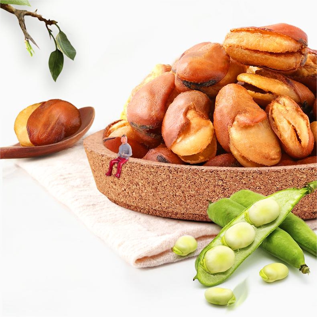 Three Squirrels Beef Flavored Orchid Beans 205g