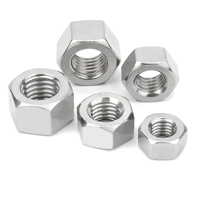 304不锈钢螺母六角螺帽m2.5小螺丝帽镙母m1m2m3m4m5m6m8m10m12m16 - 图2