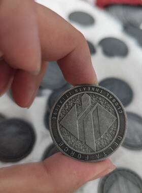 三角洲周边金属硬币游戏币实物哈夫币收藏金币桌面摆件纪念送朋友