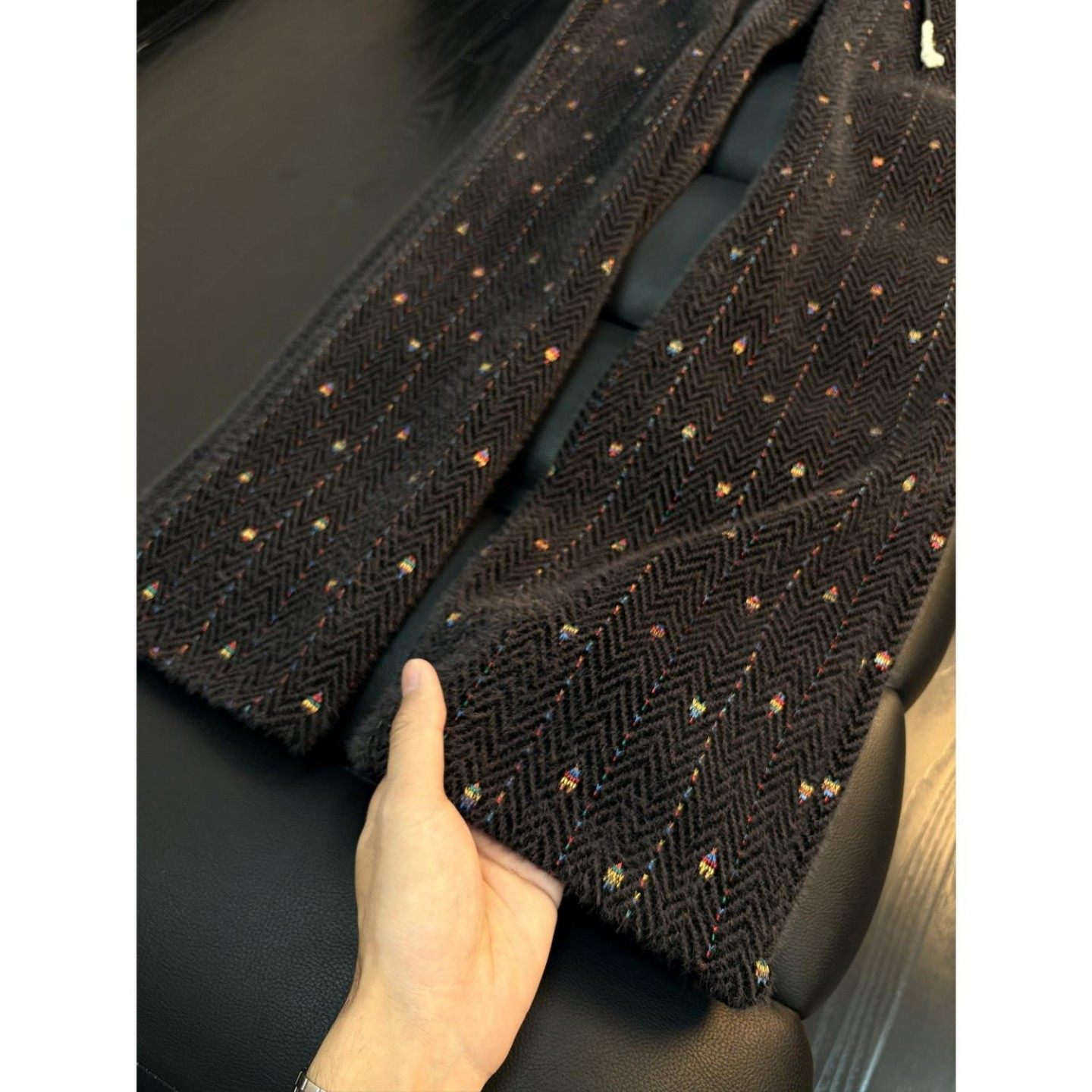 小香风七彩色条纹裤子男款秋冬美式重磅针织卫裤加厚直筒休闲长裤,淘宝优惠券,粉丝福利购,淘宝优惠卷