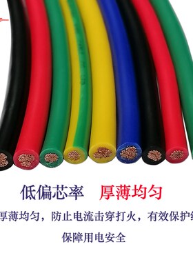 H05V欧标电线0.5 0.75 1.0 1.5平方单芯电子线配电箱信号控制软线