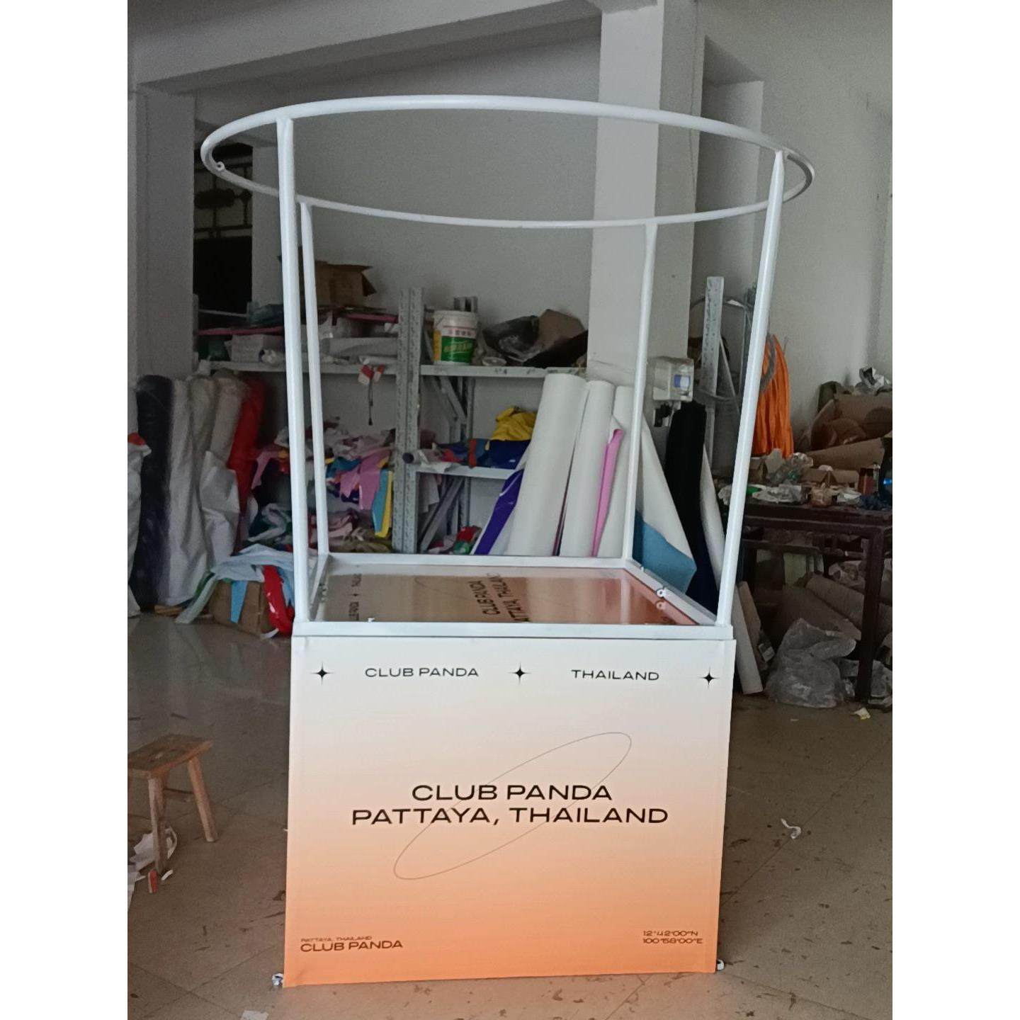 充气大型网红热气球花朵气模定制骨架pu皮革底座吊篮筐云朵美陈,淘宝优惠券,粉丝福利购,淘宝优惠卷