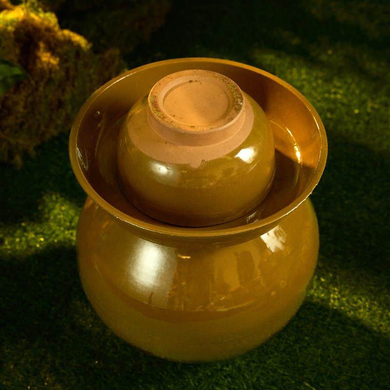 四川泡菜坛子陶瓷小号家用老式酸菜坛土陶大号腌菜咸菜罐密封加厚,淘宝优惠券,粉丝福利购,淘宝优惠卷