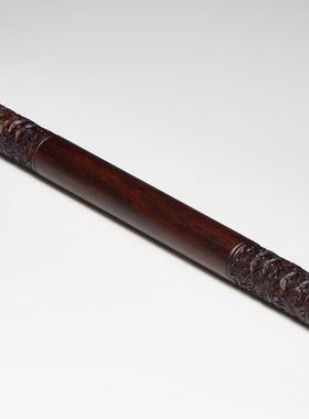 黑檀木如意金箍棒手把件文玩手玩把件男士随身把件室内工艺品摆件