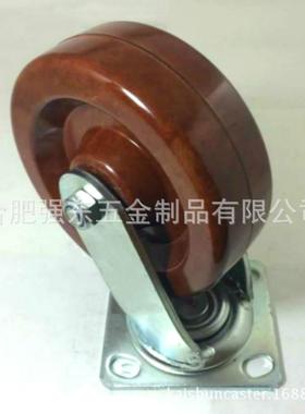 直销5寸重型耐高温脚轮玻纤电木轮耐高温300度轮子规格齐全