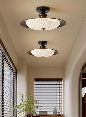 走廊入户灯高级中古风法式美式卧室灯过道玄关阳台复古吸顶灯