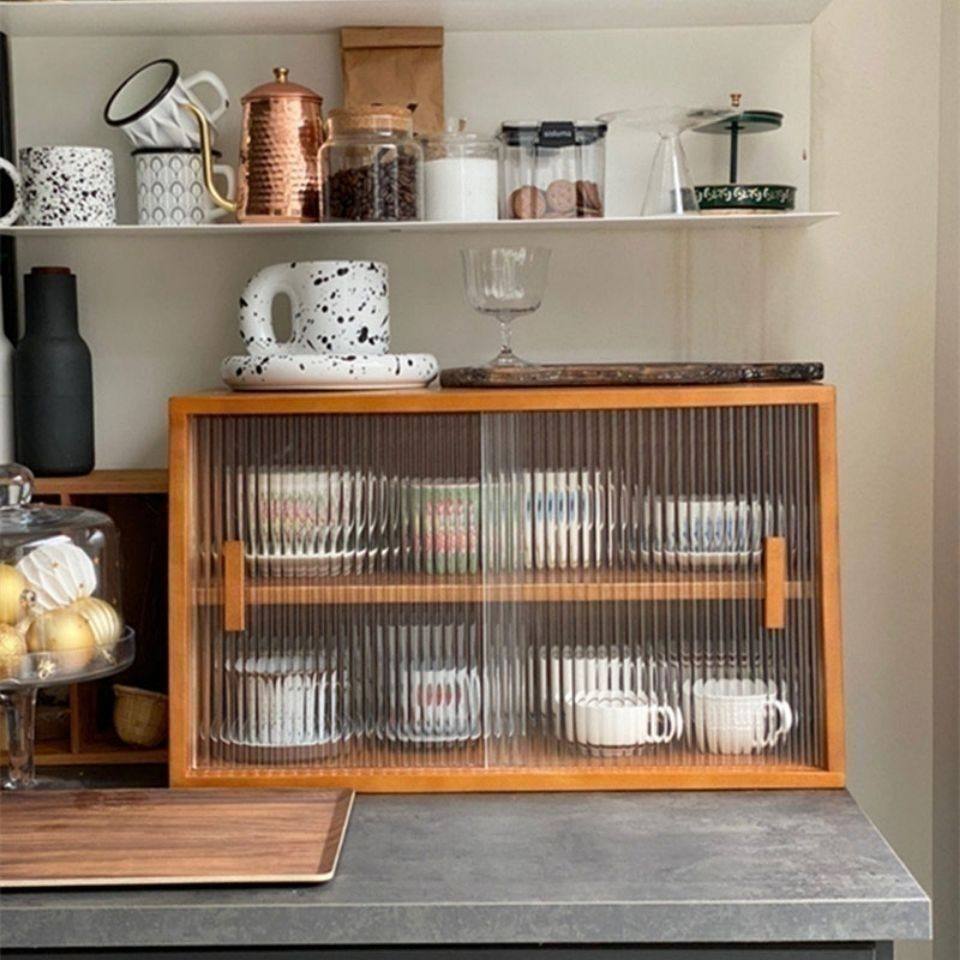 实木日式餐边柜简约酒柜家用茶水柜厨房碗柜储物柜置物柜北欧边柜,淘宝优惠券,粉丝福利购,淘宝优惠卷