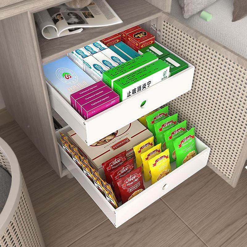 新全PP带料厨房柜内抽屉托盘 托轨道整体橱材柜衣柜化妆品分层收,淘宝优惠券,粉丝福利购,淘宝优惠卷