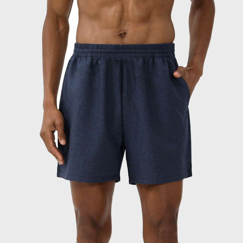 热销新款户外男士短裤仿麻面料透气舒适开衩运动百搭休闲短裤,淘宝优惠券,粉丝福利购,淘宝优惠卷