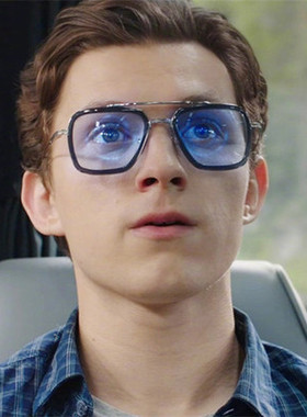 杰特8071复联3钢铁侠墨镜唐尼同款偏光太阳镜蜘蛛侠英雄远征眼镜