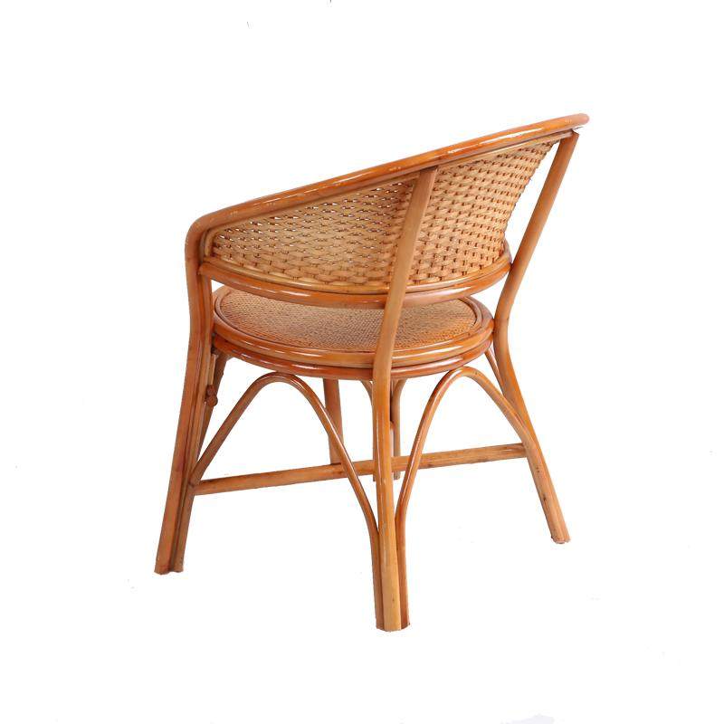 阳台休闲藤椅天然真藤编织椅子老人单人靠背椅咖啡椅通风座椅家用,淘宝优惠券,粉丝福利购,淘宝优惠卷