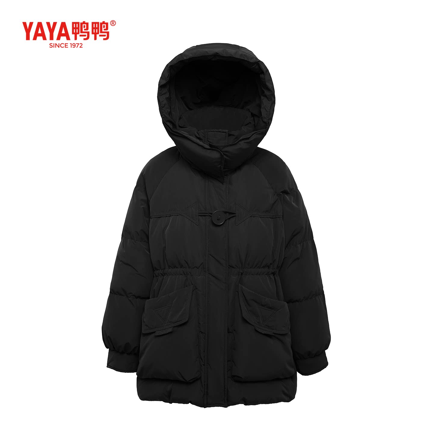 YAYA/鸭鸭2025冬妈妈装新款时尚休闲百搭韩版秋冬保暖羽绒服外套